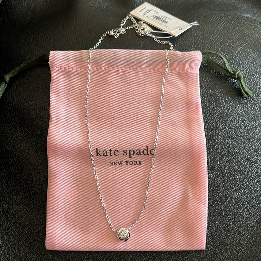 Kate Spade circle infinity necklace